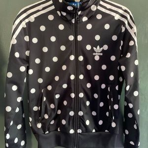 Adidas original black dot sport jacket